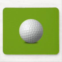 GOLF BALL VECTOR ICON GRAPHICS greens WHITE SPORTS Mouse Pads