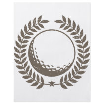 Golf Ball Vintage Design flyers