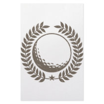 Golf Ball Vintage Design stationery by CustomSportsTshirts Golf Ball Vintage Design stationery
