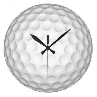 Golf Ball Wall Clock