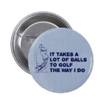 Golf Balls Buttons