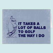 Golf Balls cards