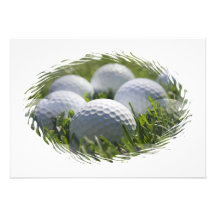 Golf Balls Invitation