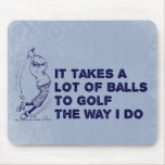 Golf Balls Mouse Pad