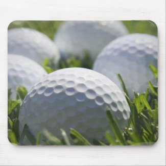 Golf Balls Mouse Pad