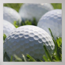 Golf Balls Print