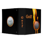 Golf Binder - On Fire!