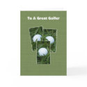 Golf Birthday Card -- Golf Balls for Your "Birdie" by KathyHenis Golf Birthday Card -- Golf Balls for Your "Birdie"