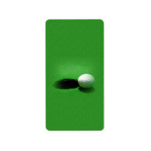 GOLF Birthday Hershey Miniature Candy Wrapper Personalized Address Label