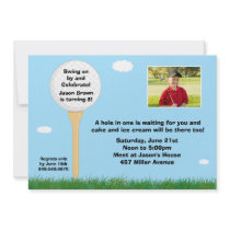 Golf Birthday Party Invitation