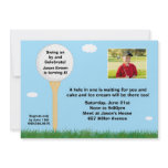 Golf Birthday Party Invitation