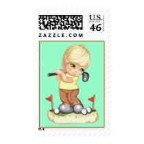 Golf Boy stamps