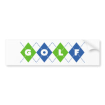 Golf bumper stickers by magarmor Golf bumper stickers