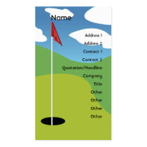 Golf - Business business cards
