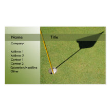 Golf Business Card