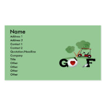 Golf Business Cards