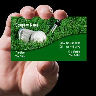 Golf Business Cards profilecard