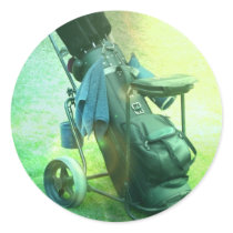 Golf Caddie Sticker