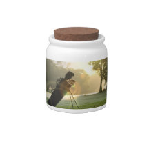 Golf Candy Jar
