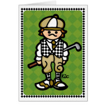 golf card. (get it? kinda like golf CART! egads.)