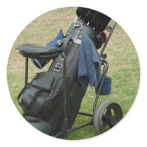 Golf Cart Bag Stickers