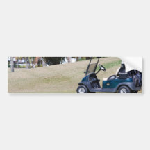 Golf Cart Bumper Sticker