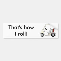 golf_cart bumper sticker