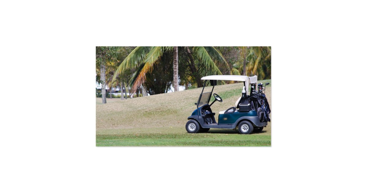 Golf Cart Business Card Zazzle