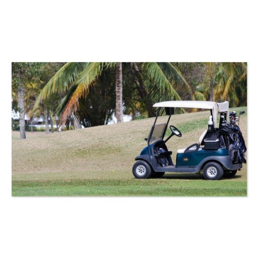 Golf Cart Business Card (back side)
