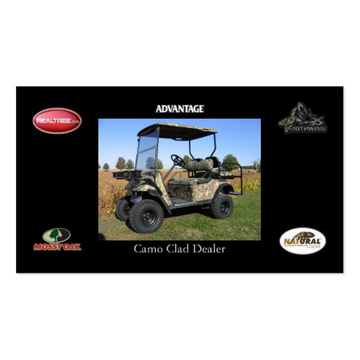 Golf Cart Business Card (back side)