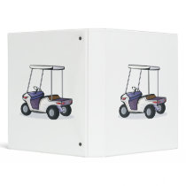golf cart graphic vinyl binder