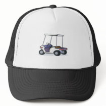 golf cart graphic mesh hats