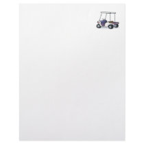 golf cart graphic custom letterhead