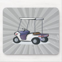 golf cart graphic mousepads