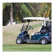 Golf Cart Invitations
