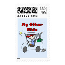 Golf Cart Other Ride Tshirts and Gifts Stamps