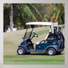 Golf Cart Poster
