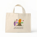 Golf Cartoon Tote Bag