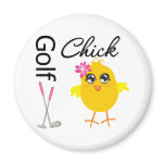 Golf Chick Magnets