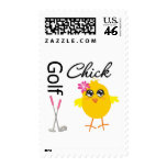 Golf Chick postage