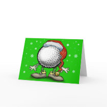 Golf Christmas Cards