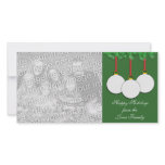 Golf Christmas Photo Card photo cards