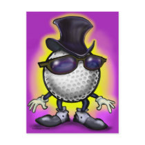 Golf Class postcards