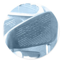 Golf Club Collage Stickers