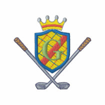Golf Club Crest embroidered shirts