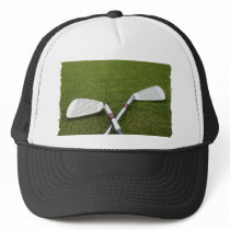 Golf Club Design Baseball Hat