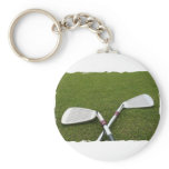 Golf Club Design Keychain