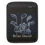 Golf Clubs Art Sleeve For Ipads