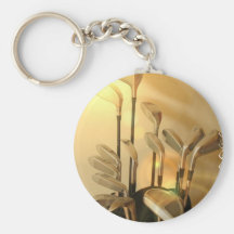 Golf Clubs Keychain