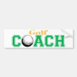 Golf Coach Bumper Stickers